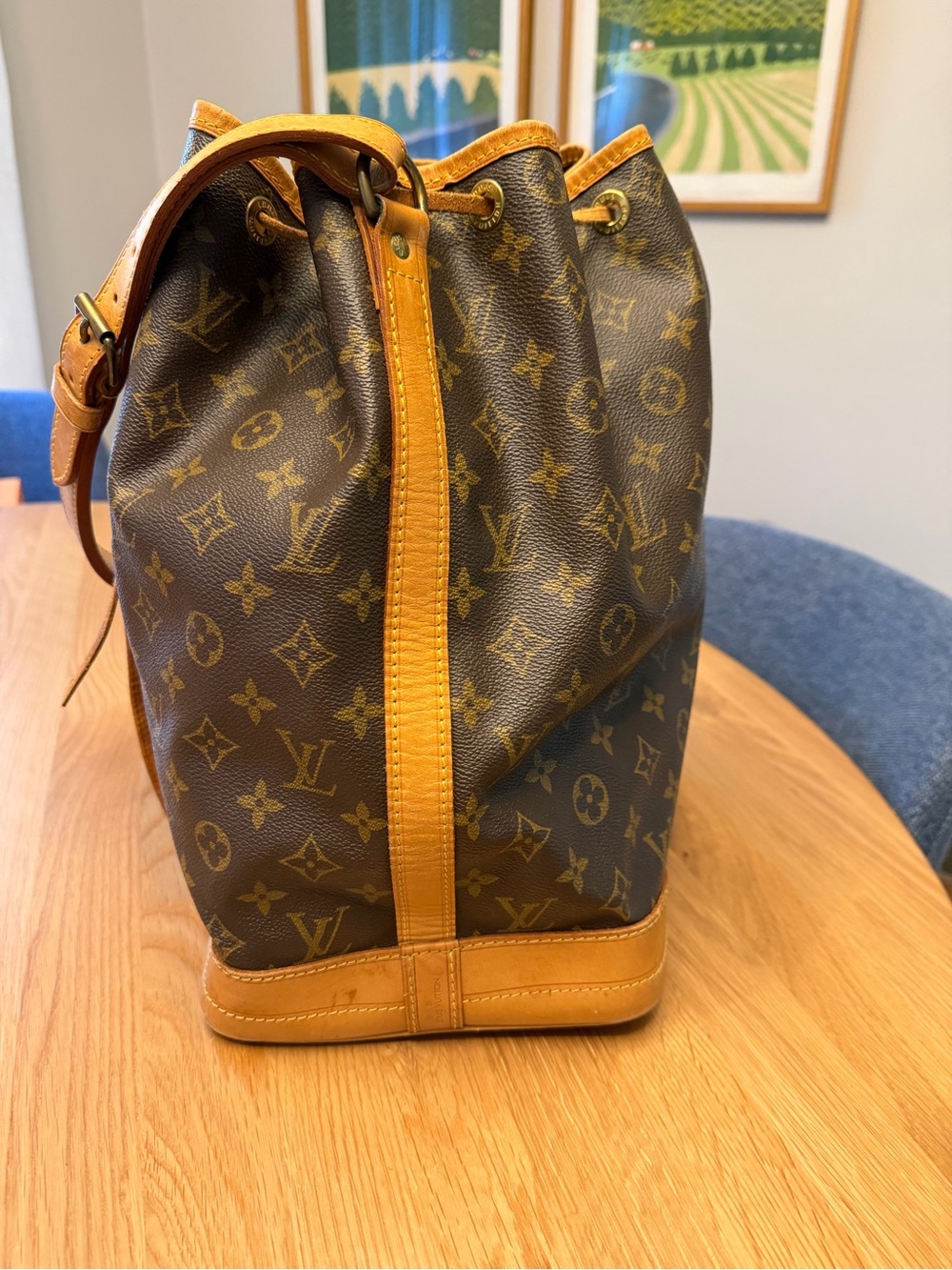 Authentic Vintage Louis Vuitton Noe Shoulder Bag - Picture 2 of 11